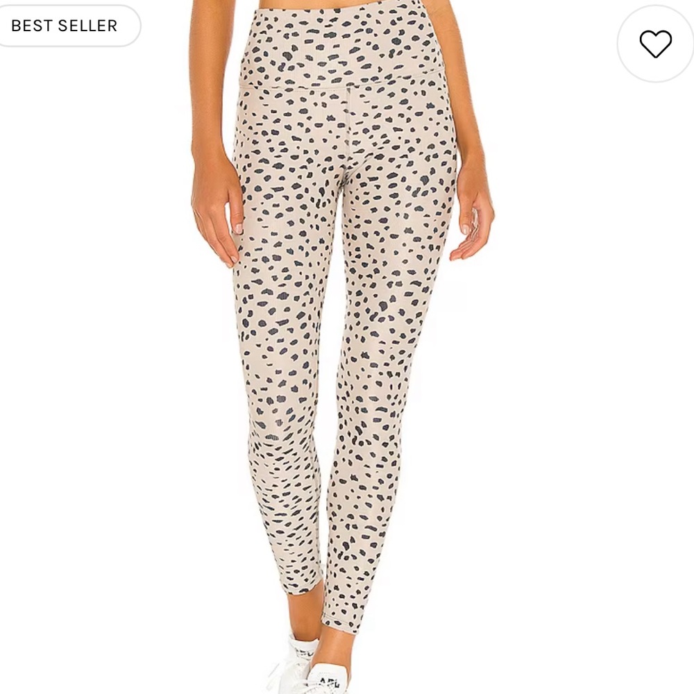 Beach Riot Ayla Legging in Taupe Spot M
